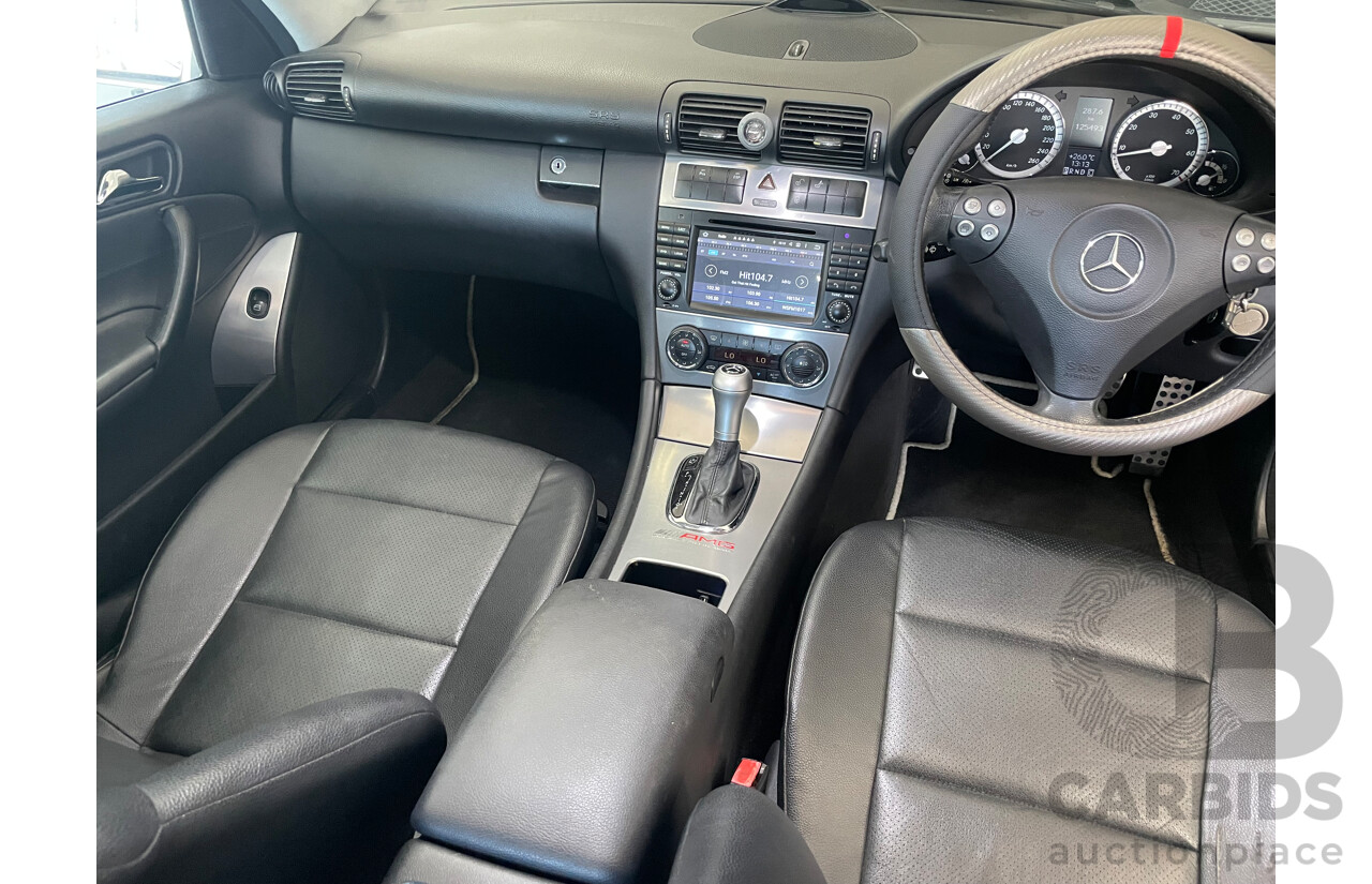 5/2005 Mercedes-Benz C200 Kompressor Sport Edition W203 4d Sedan Silver 1.8L