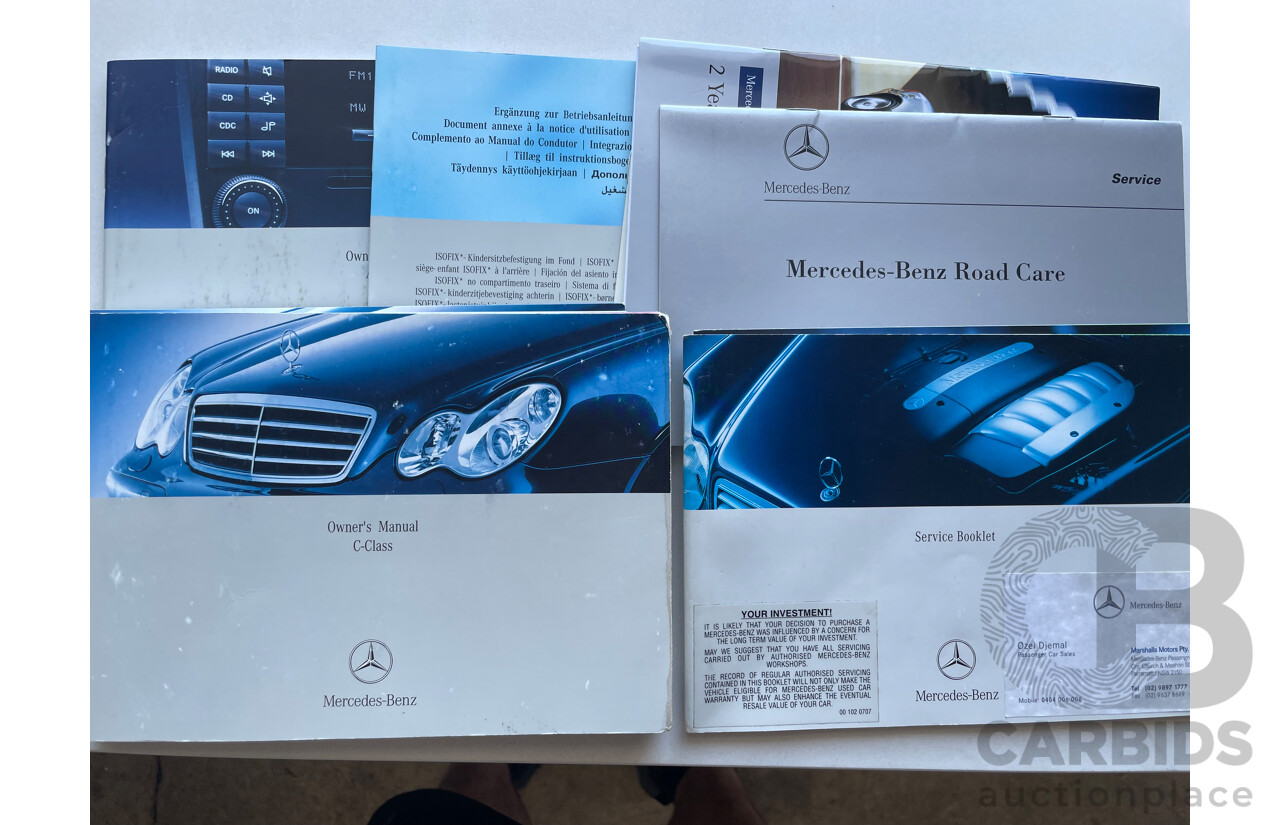 5/2005 Mercedes-Benz C200 Kompressor Sport Edition W203 4d Sedan Silver 1.8L