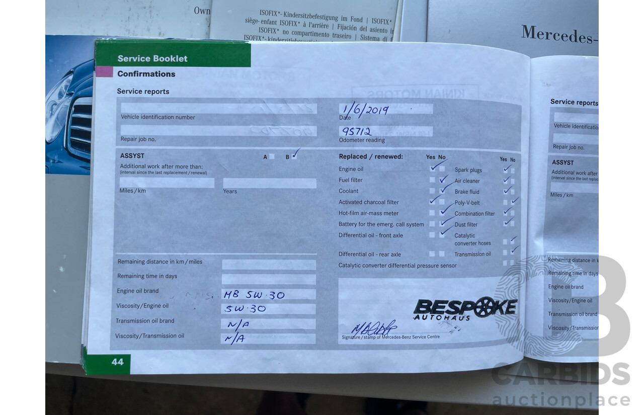 5/2005 Mercedes-Benz C200 Kompressor Sport Edition W203 4d Sedan Silver 1.8L