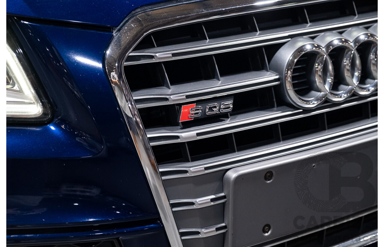 10/2013 Audi SQ5 3.0 TDI Quattro (AWD) 8R MY14 5d Wagon Blue Metallic Turbo Diesel V6 3.0L
