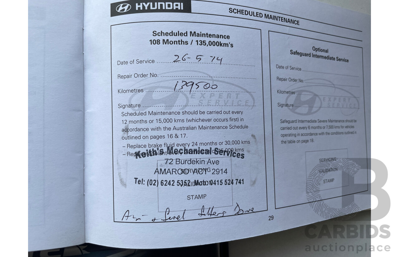 2/2010 Hyundai Santa Fe Highlander CRDi (4x4) CM MY10 4d Wagon White 2.2L