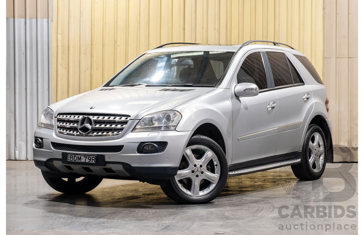 3/2007 Mercedes Benz ML 320 CDI Luxury (4x4) W164 07 UPGRADE 4d Wagon Silver Turbo Diesel V6 3.0L