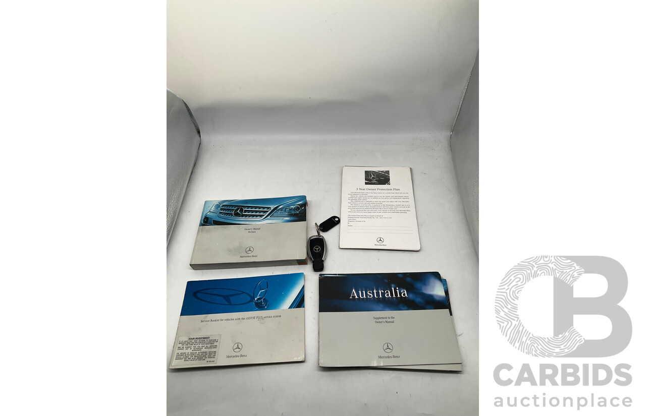 3/2007 Mercedes Benz ML 320 CDI Luxury (4x4) W164 07 UPGRADE 4d Wagon Silver Turbo Diesel V6 3.0L