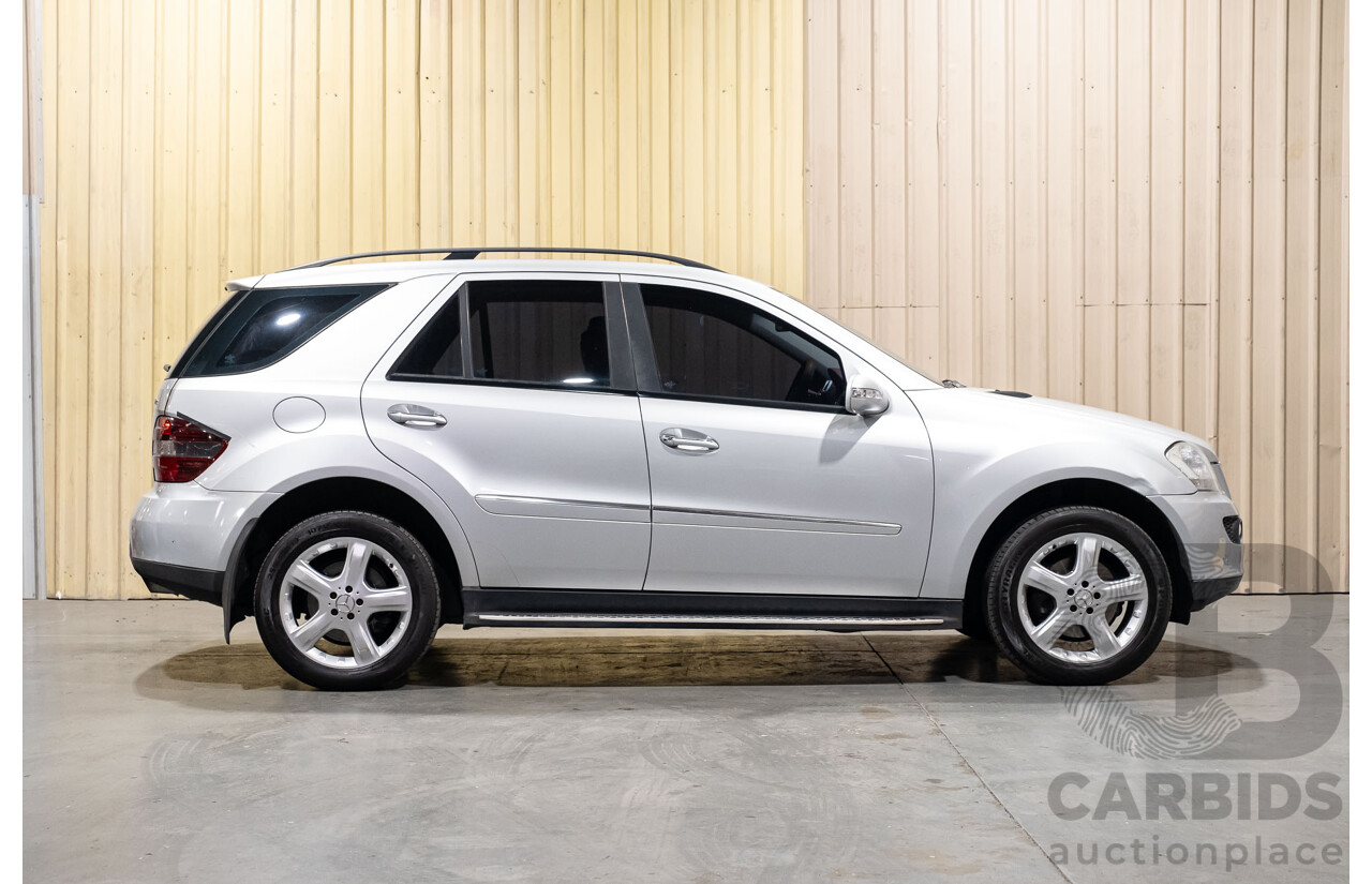 3/2007 Mercedes Benz ML 320 CDI Luxury (4x4) W164 07 UPGRADE 4d Wagon Silver Turbo Diesel V6 3.0L