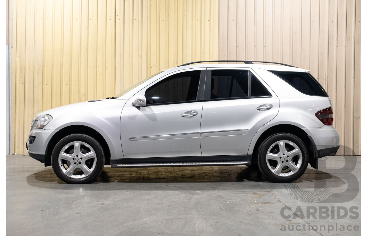 3/2007 Mercedes Benz ML 320 CDI Luxury (4x4) W164 07 UPGRADE 4d Wagon Silver Turbo Diesel V6 3.0L