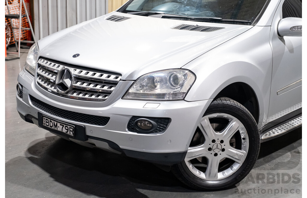 3/2007 Mercedes Benz ML 320 CDI Luxury (4x4) W164 07 UPGRADE 4d Wagon Silver Turbo Diesel V6 3.0L