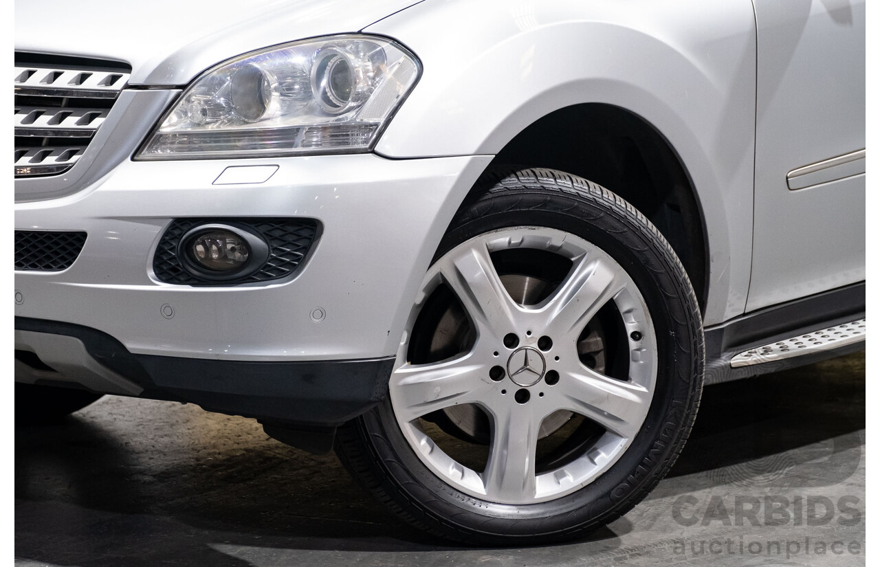 3/2007 Mercedes Benz ML 320 CDI Luxury (4x4) W164 07 UPGRADE 4d Wagon Silver Turbo Diesel V6 3.0L