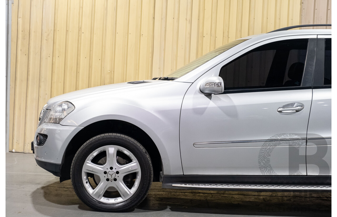 3/2007 Mercedes Benz ML 320 CDI Luxury (4x4) W164 07 UPGRADE 4d Wagon Silver Turbo Diesel V6 3.0L
