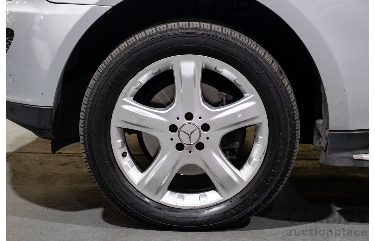 3/2007 Mercedes Benz ML 320 CDI Luxury (4x4) W164 07 UPGRADE 4d Wagon Silver Turbo Diesel V6 3.0L