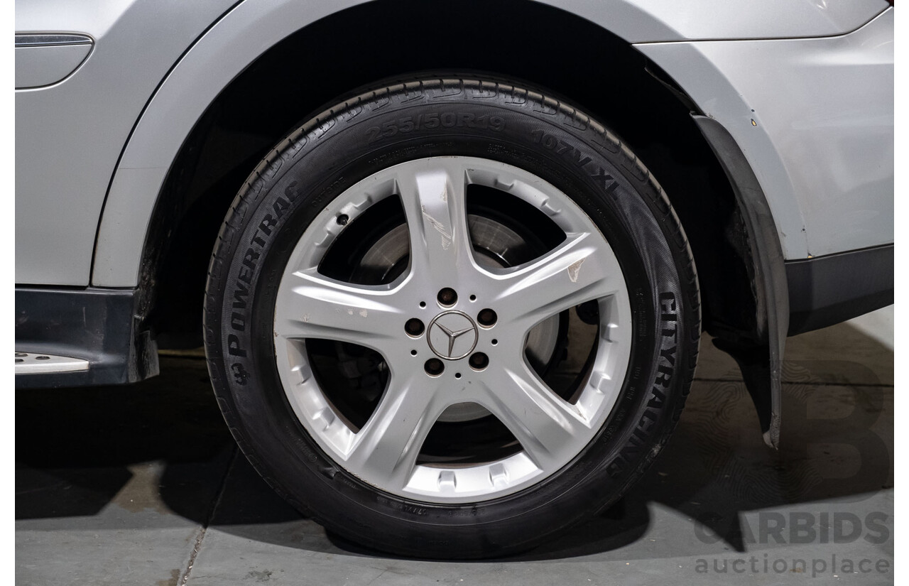 3/2007 Mercedes Benz ML 320 CDI Luxury (4x4) W164 07 UPGRADE 4d Wagon Silver Turbo Diesel V6 3.0L