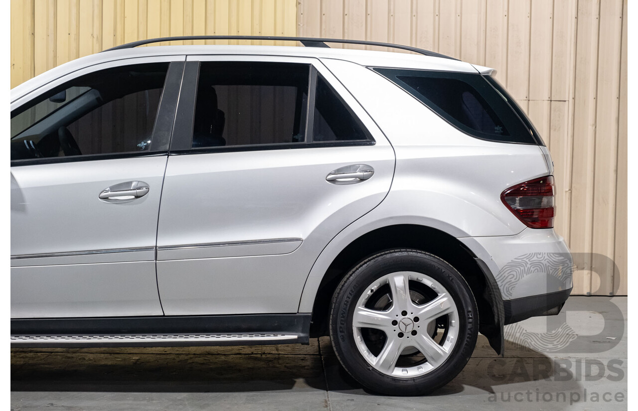 3/2007 Mercedes Benz ML 320 CDI Luxury (4x4) W164 07 UPGRADE 4d Wagon Silver Turbo Diesel V6 3.0L