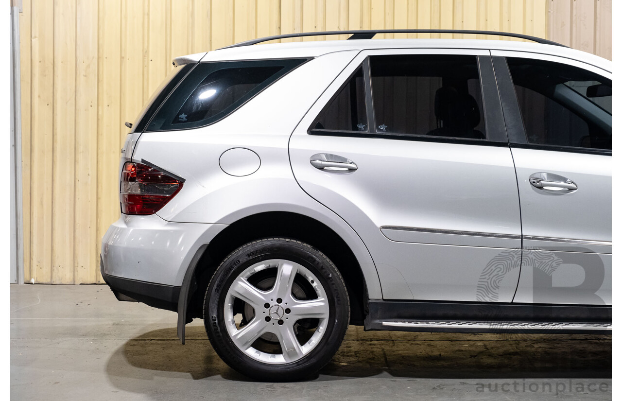 3/2007 Mercedes Benz ML 320 CDI Luxury (4x4) W164 07 UPGRADE 4d Wagon Silver Turbo Diesel V6 3.0L