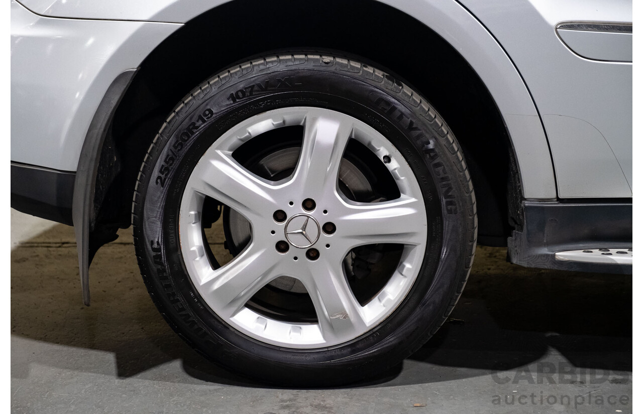 3/2007 Mercedes Benz ML 320 CDI Luxury (4x4) W164 07 UPGRADE 4d Wagon Silver Turbo Diesel V6 3.0L