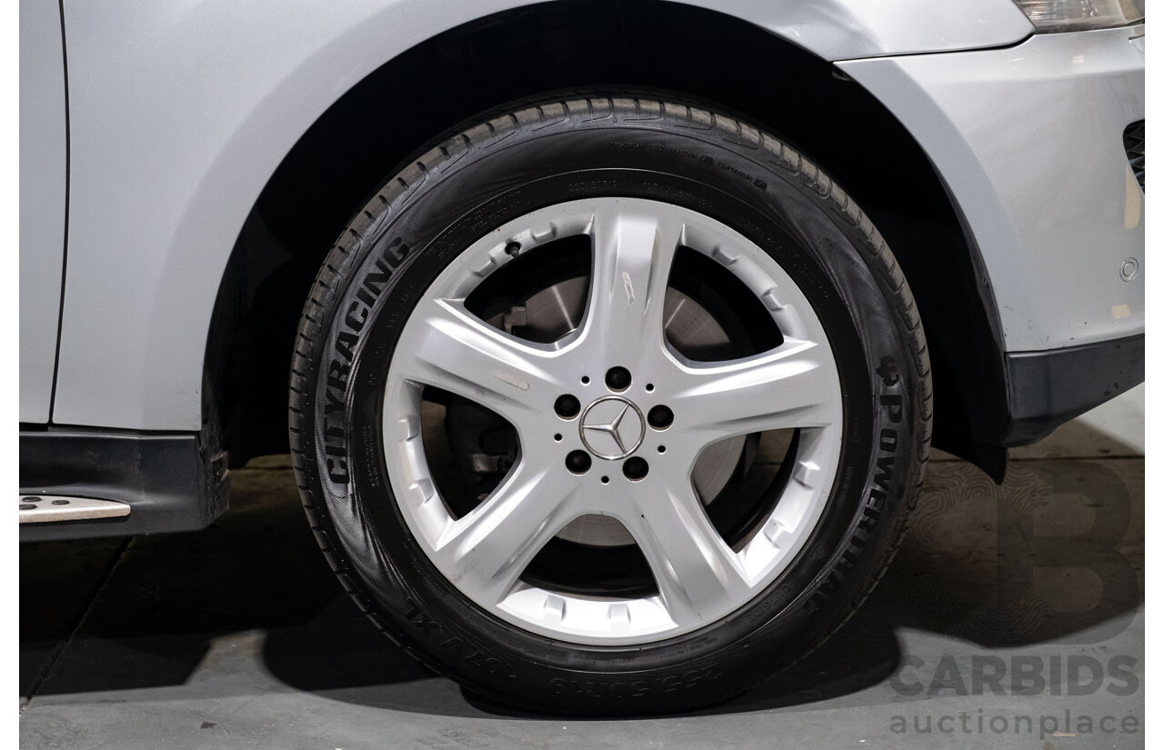 3/2007 Mercedes Benz ML 320 CDI Luxury (4x4) W164 07 UPGRADE 4d Wagon Silver Turbo Diesel V6 3.0L