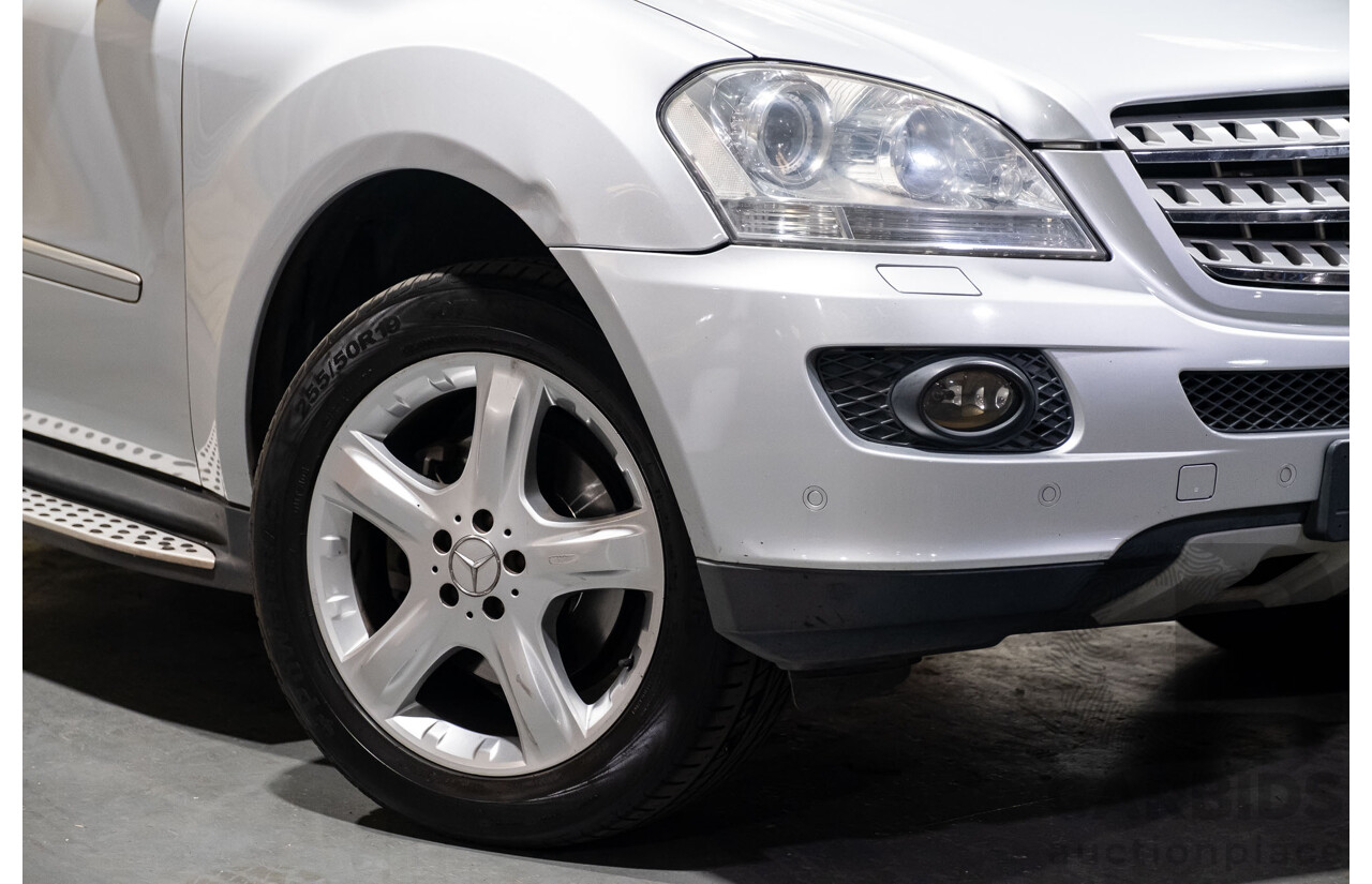 3/2007 Mercedes Benz ML 320 CDI Luxury (4x4) W164 07 UPGRADE 4d Wagon Silver Turbo Diesel V6 3.0L