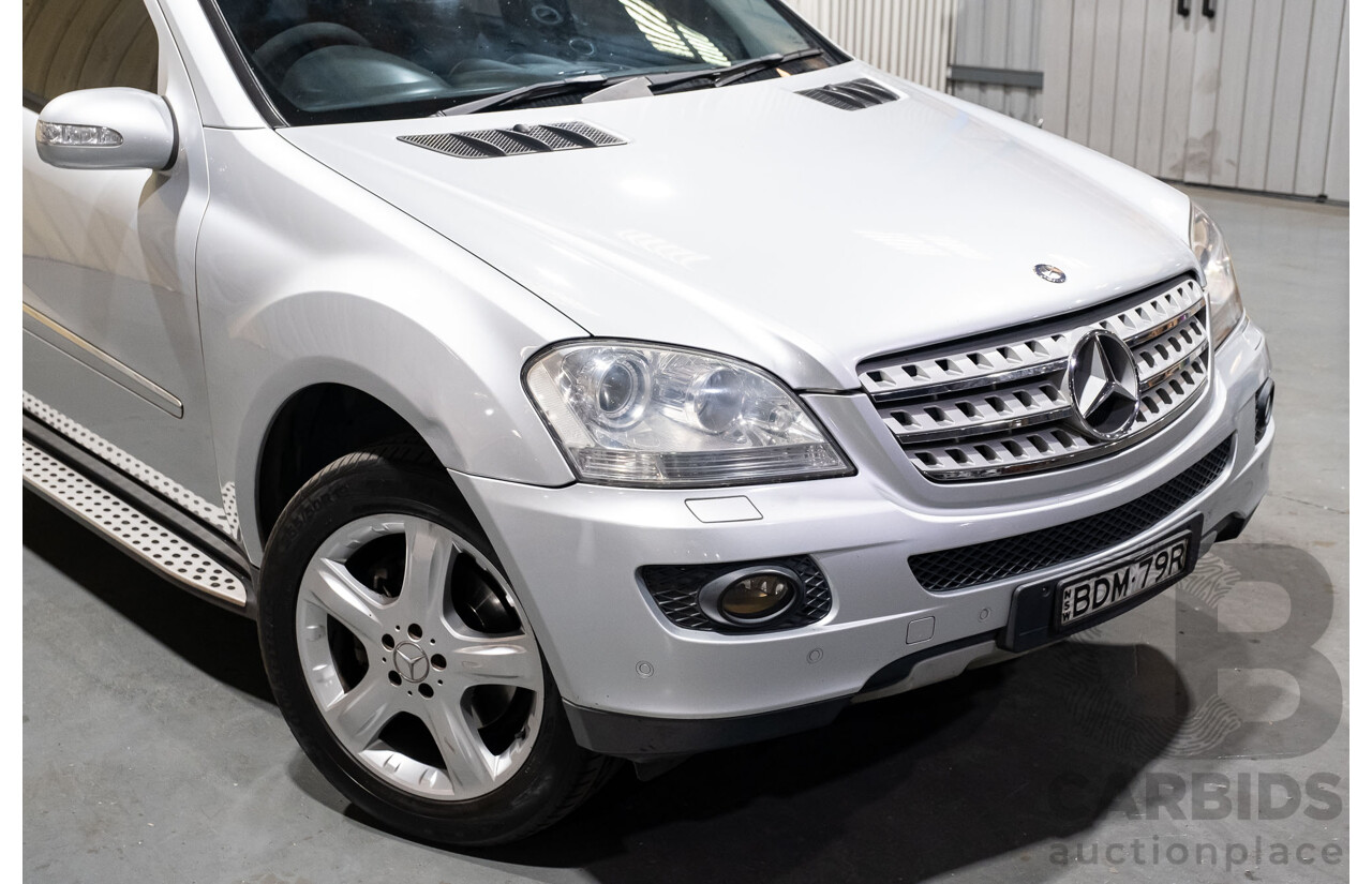 3/2007 Mercedes Benz ML 320 CDI Luxury (4x4) W164 07 UPGRADE 4d Wagon Silver Turbo Diesel V6 3.0L