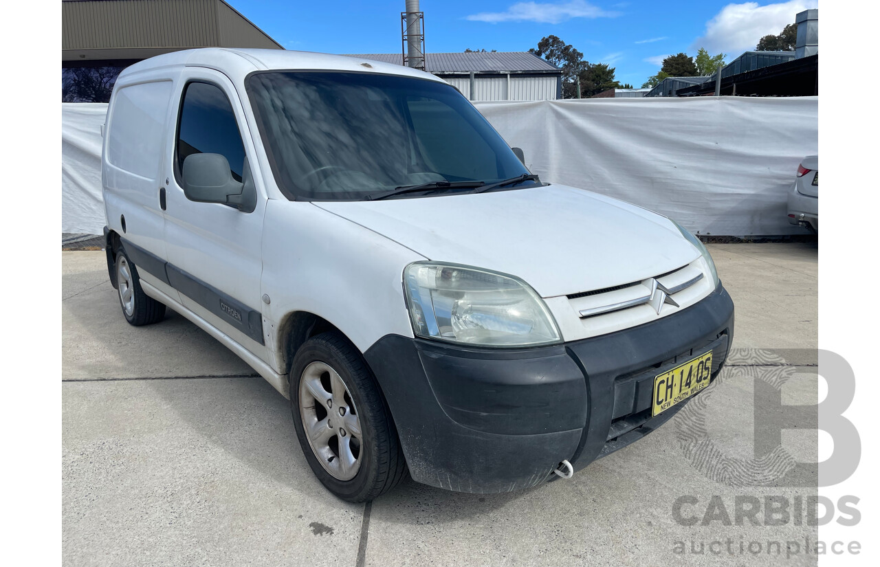 5/2004 Citroen Berlingo Ii  M59 2d Panelvan White 1.4L