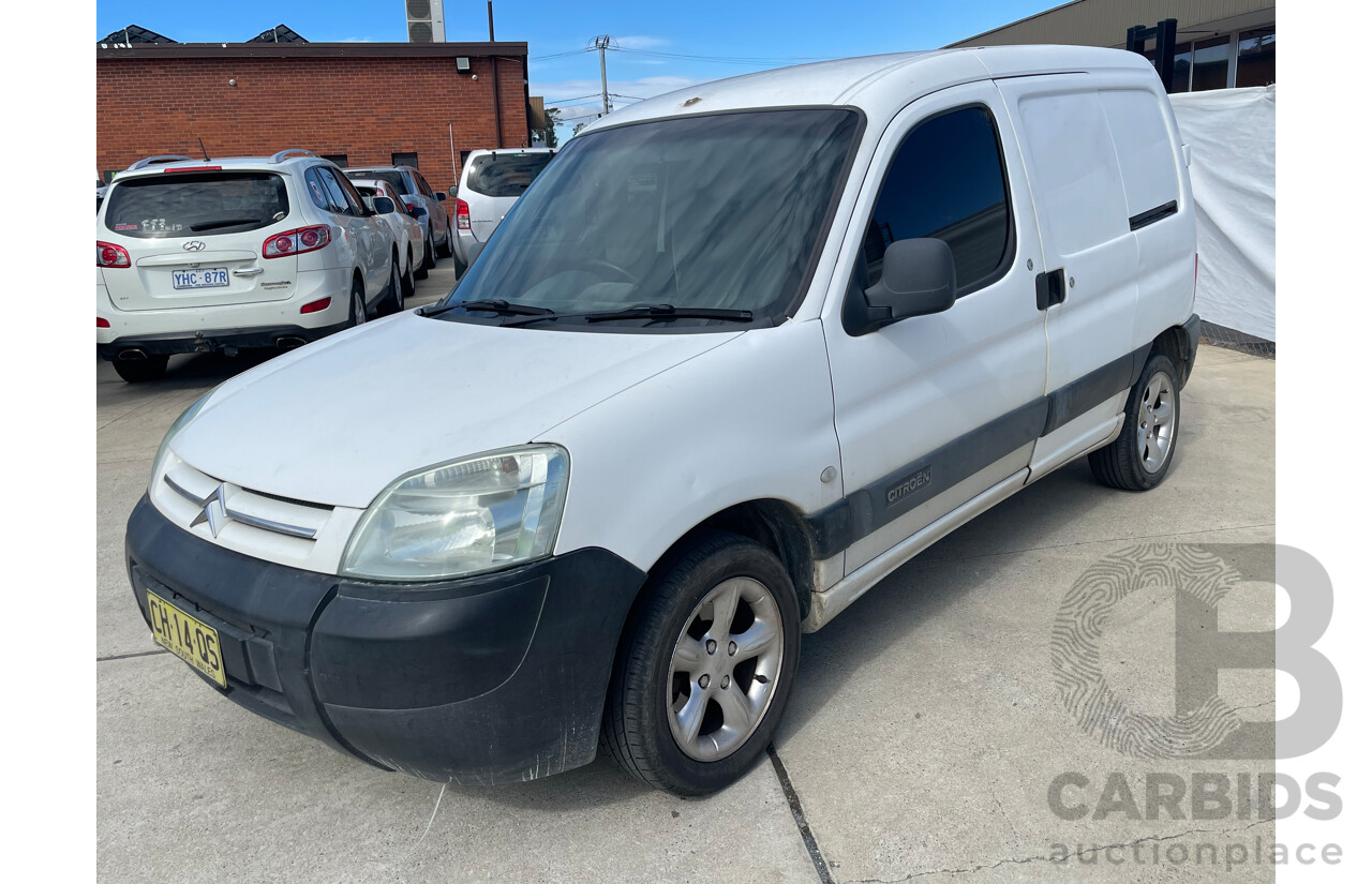 5/2004 Citroen Berlingo Ii  M59 2d Panelvan White 1.4L