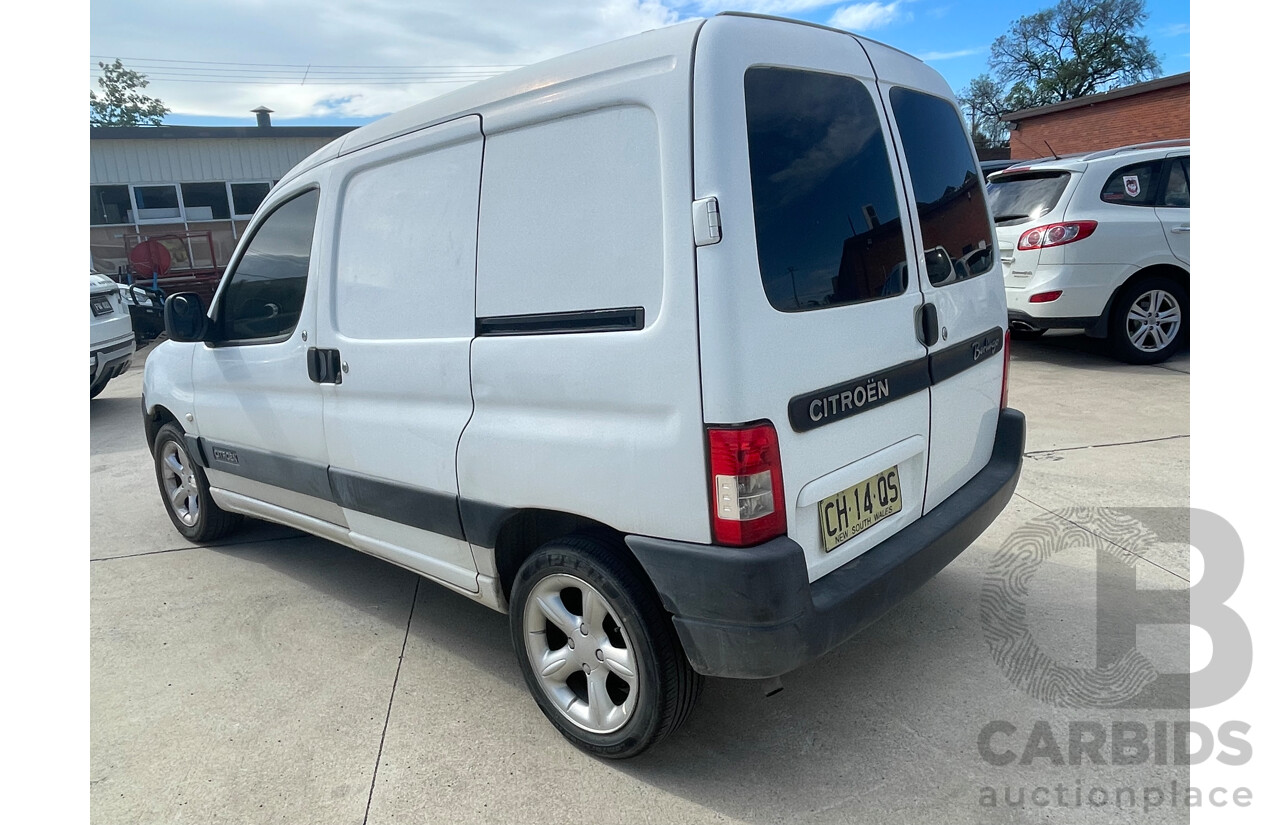 5/2004 Citroen Berlingo Ii  M59 2d Panelvan White 1.4L