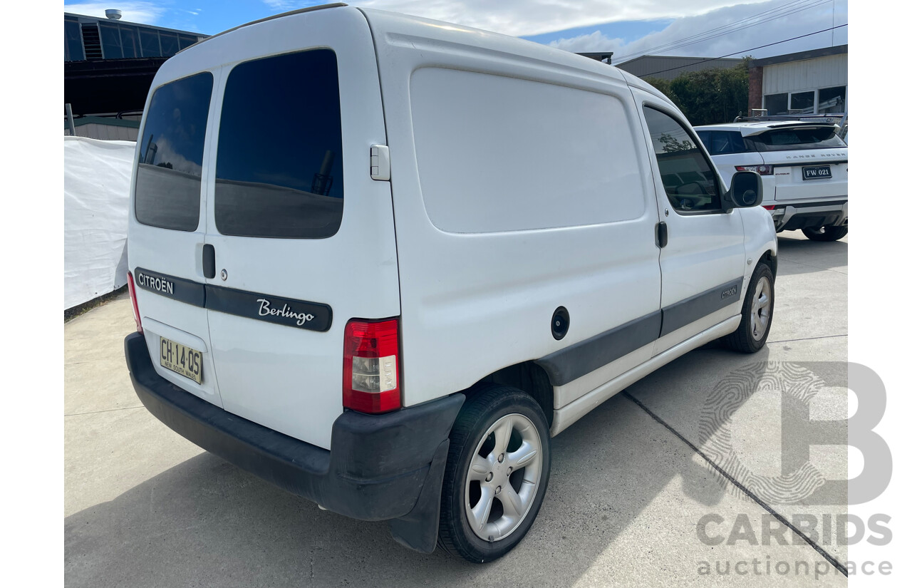 5/2004 Citroen Berlingo Ii  M59 2d Panelvan White 1.4L