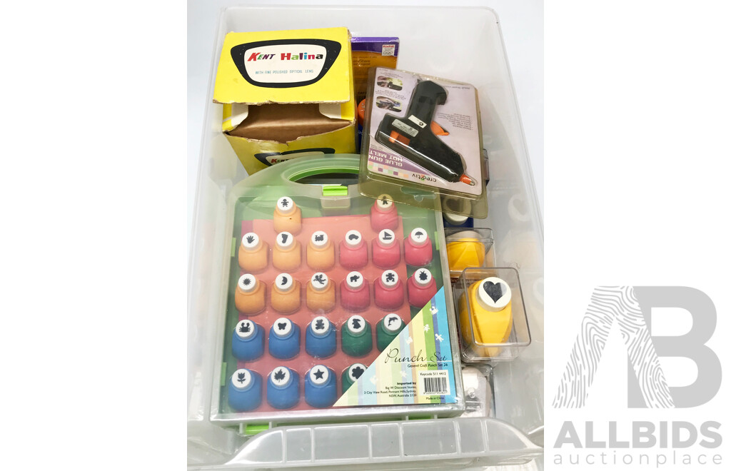 Storage Draws with Craft and Household Items