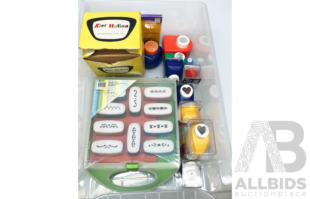 Storage Draws with Craft and Household Items