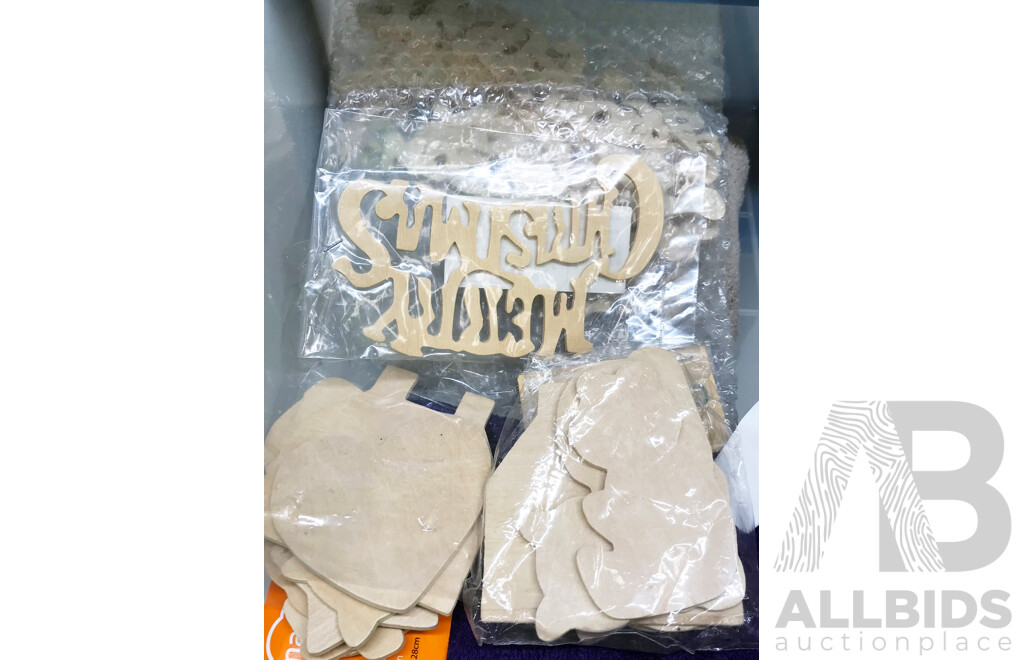 Storage Draws with Craft and Household Items