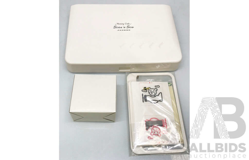 Janome Memory Craft Scan and Sew
