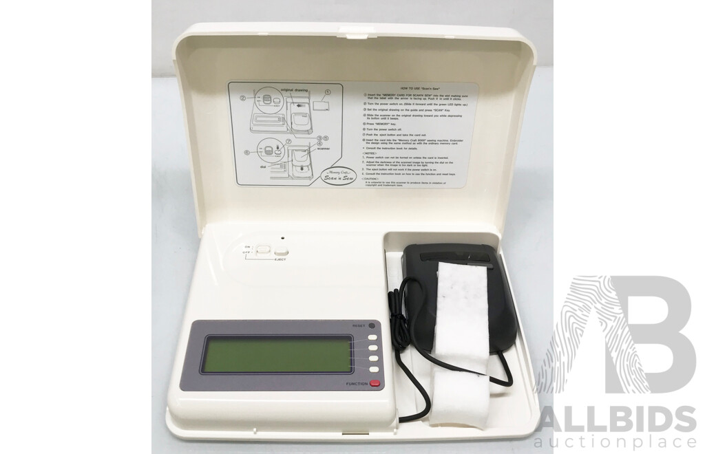 Janome Memory Craft Scan and Sew