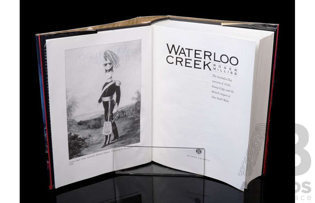 Waterloo Creek, Roger Milliss, Mcphee Grible, 1992, Hardcover with Dust Jacket