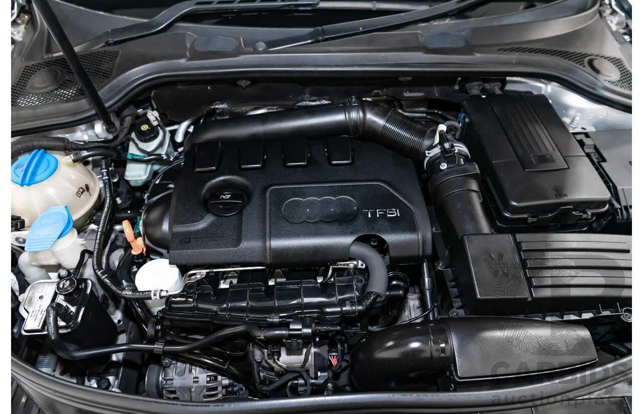 12/2008 Audi A3 2.0 TFSI Ambition 8P 2d Cabriolet Ice Silver Metallic Turbo 2.0L