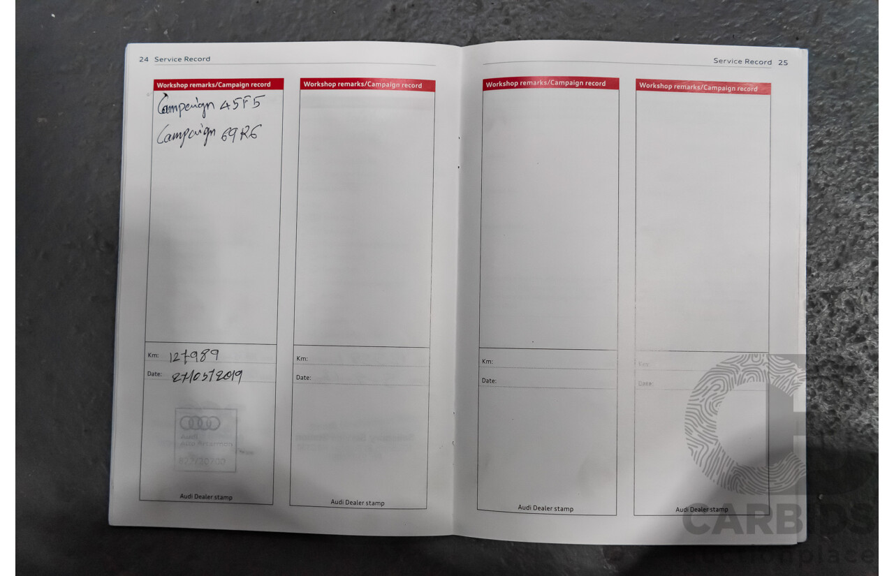 12/2008 Audi A3 2.0 TFSI Ambition 8P 2d Cabriolet Ice Silver Metallic Turbo 2.0L