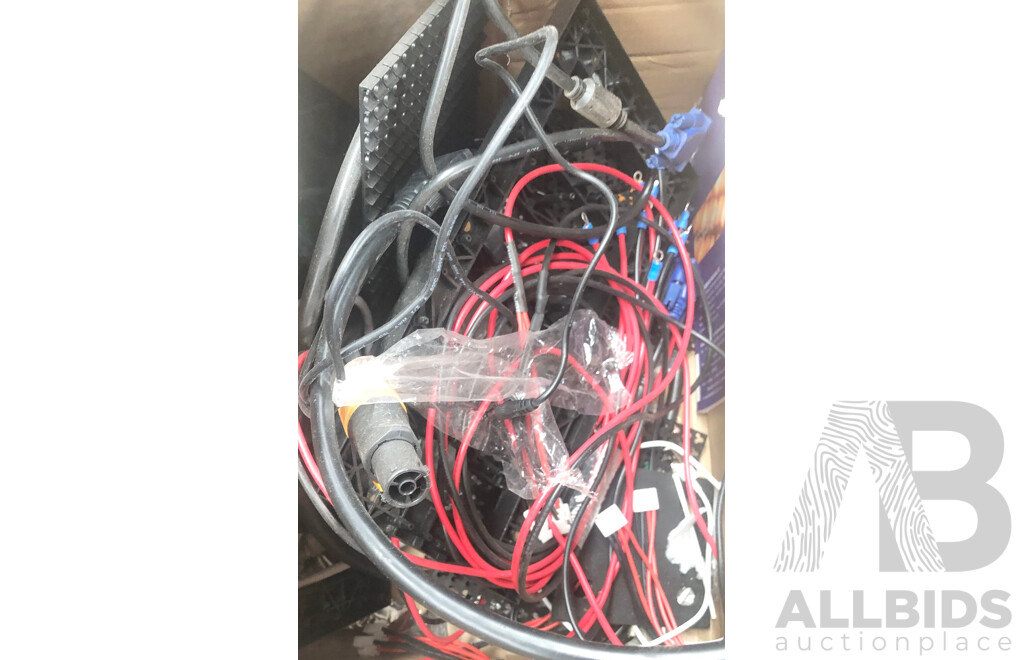 Multi-Panel LED Signage Wall