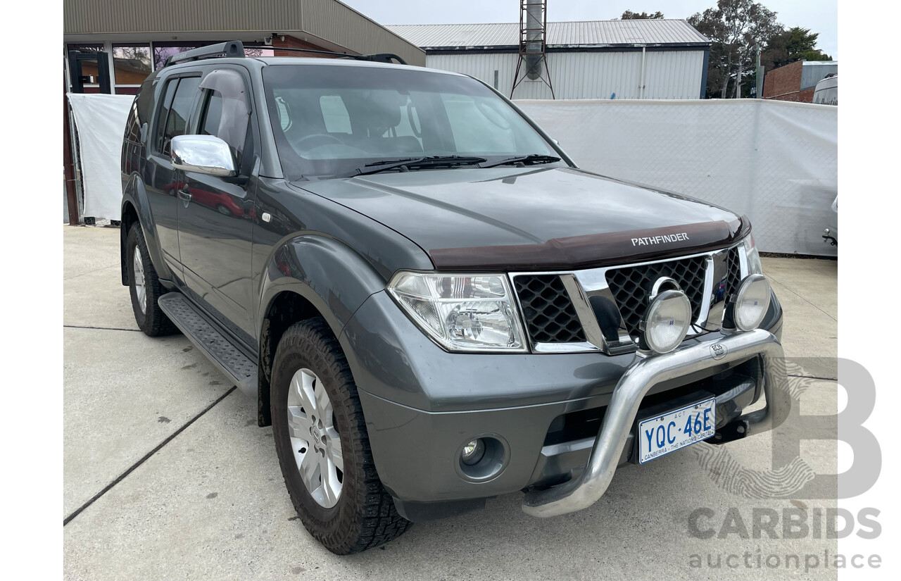 5/2007 Nissan Pathfinder ST-L (4x4) R51 MY07 4d Wagon Grey 2.5L