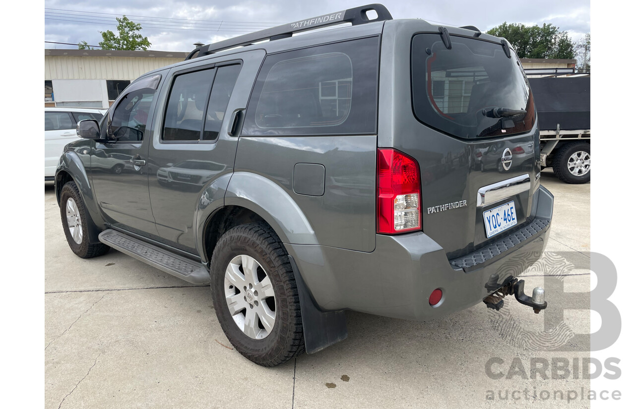 5/2007 Nissan Pathfinder ST-L (4x4) R51 MY07 4d Wagon Grey 2.5L