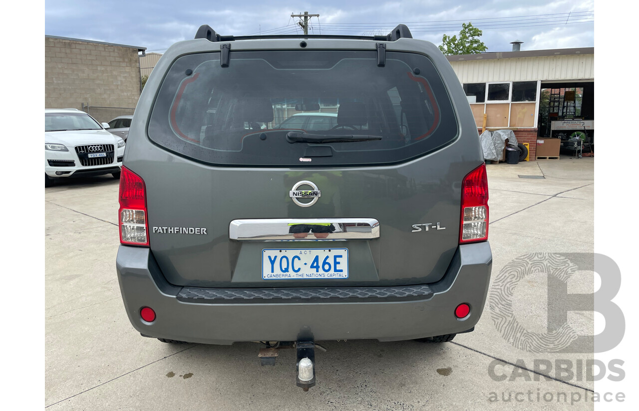 5/2007 Nissan Pathfinder ST-L (4x4) R51 MY07 4d Wagon Grey 2.5L