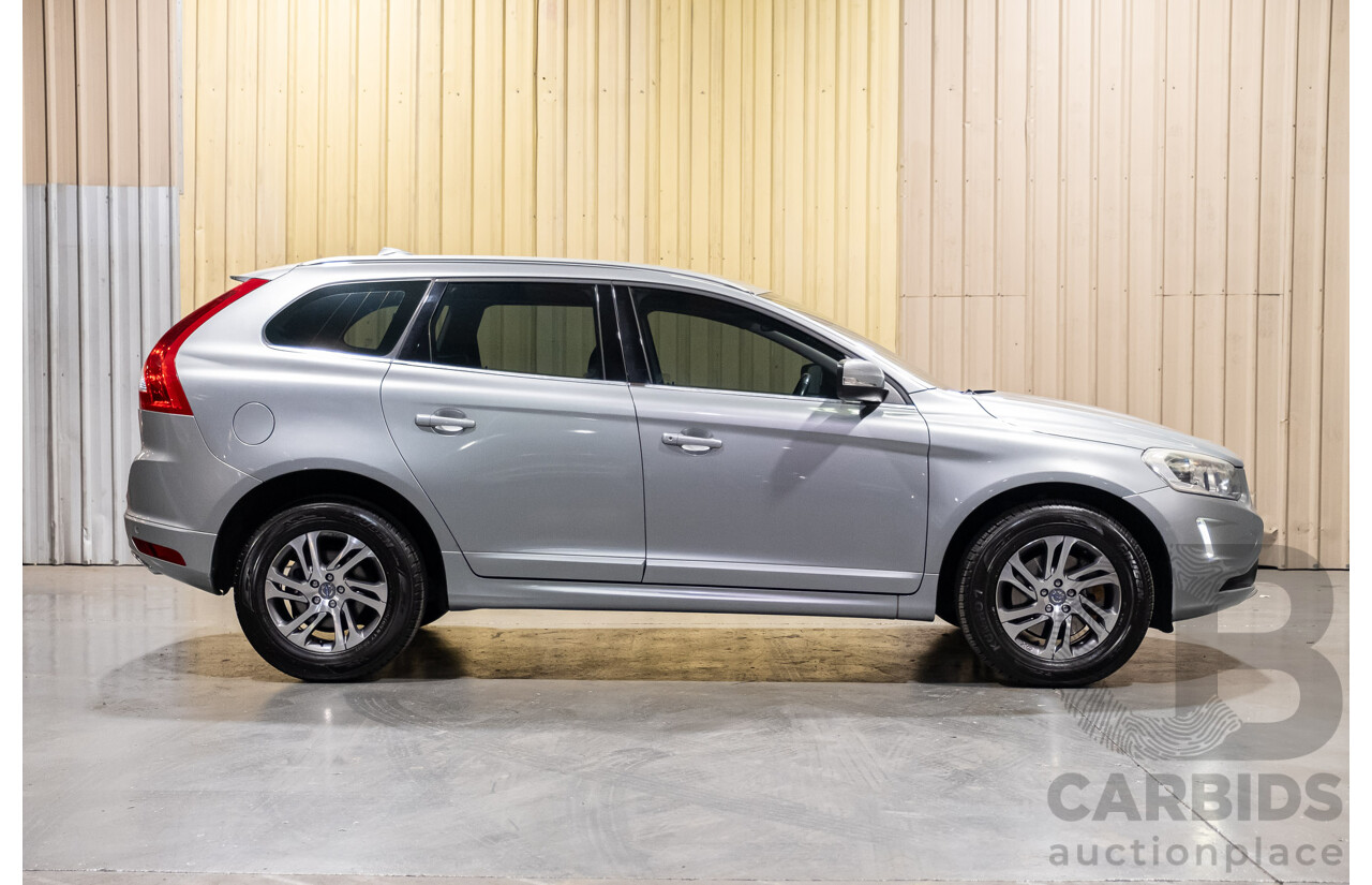 7/2014 Volvo XC60 D4 Luxury DZ 4d Wagon Metallic Silver Turbo Diesel 2.0L