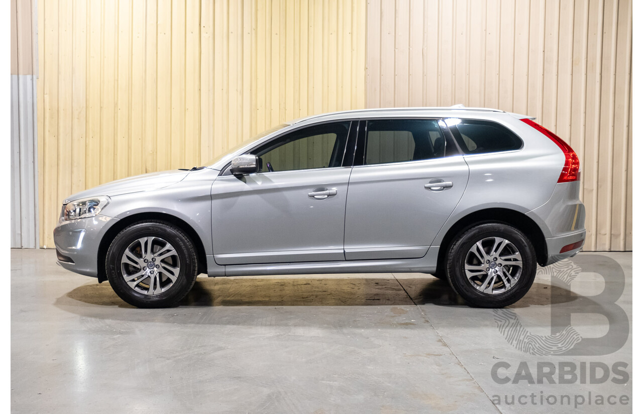 7/2014 Volvo XC60 D4 Luxury DZ 4d Wagon Metallic Silver Turbo Diesel 2.0L