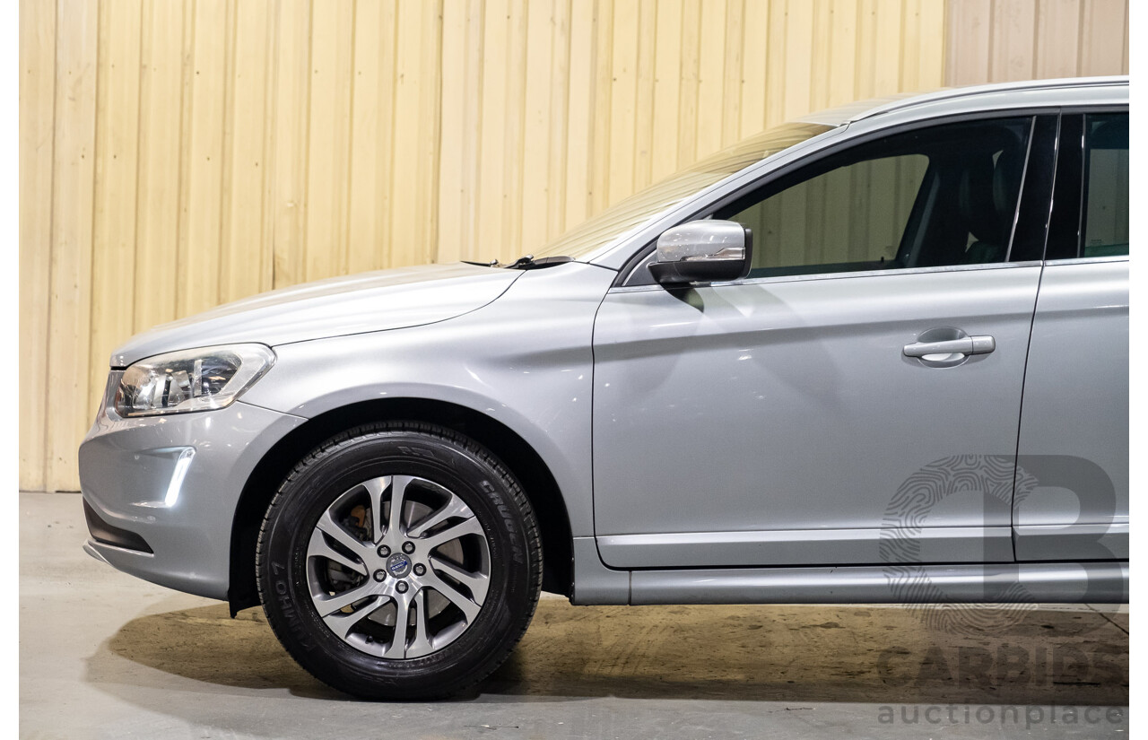 7/2014 Volvo XC60 D4 Luxury DZ 4d Wagon Metallic Silver Turbo Diesel 2.0L