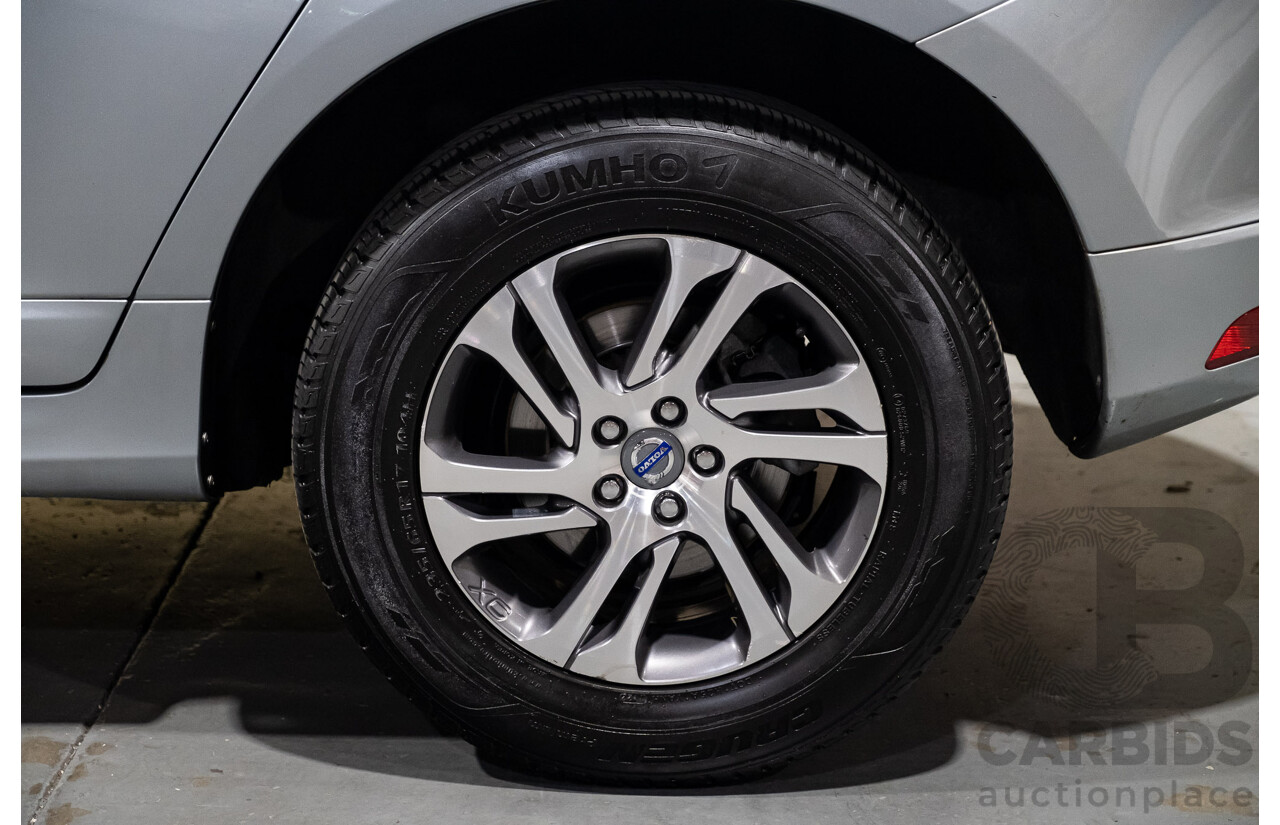 7/2014 Volvo XC60 D4 Luxury DZ 4d Wagon Metallic Silver Turbo Diesel 2.0L