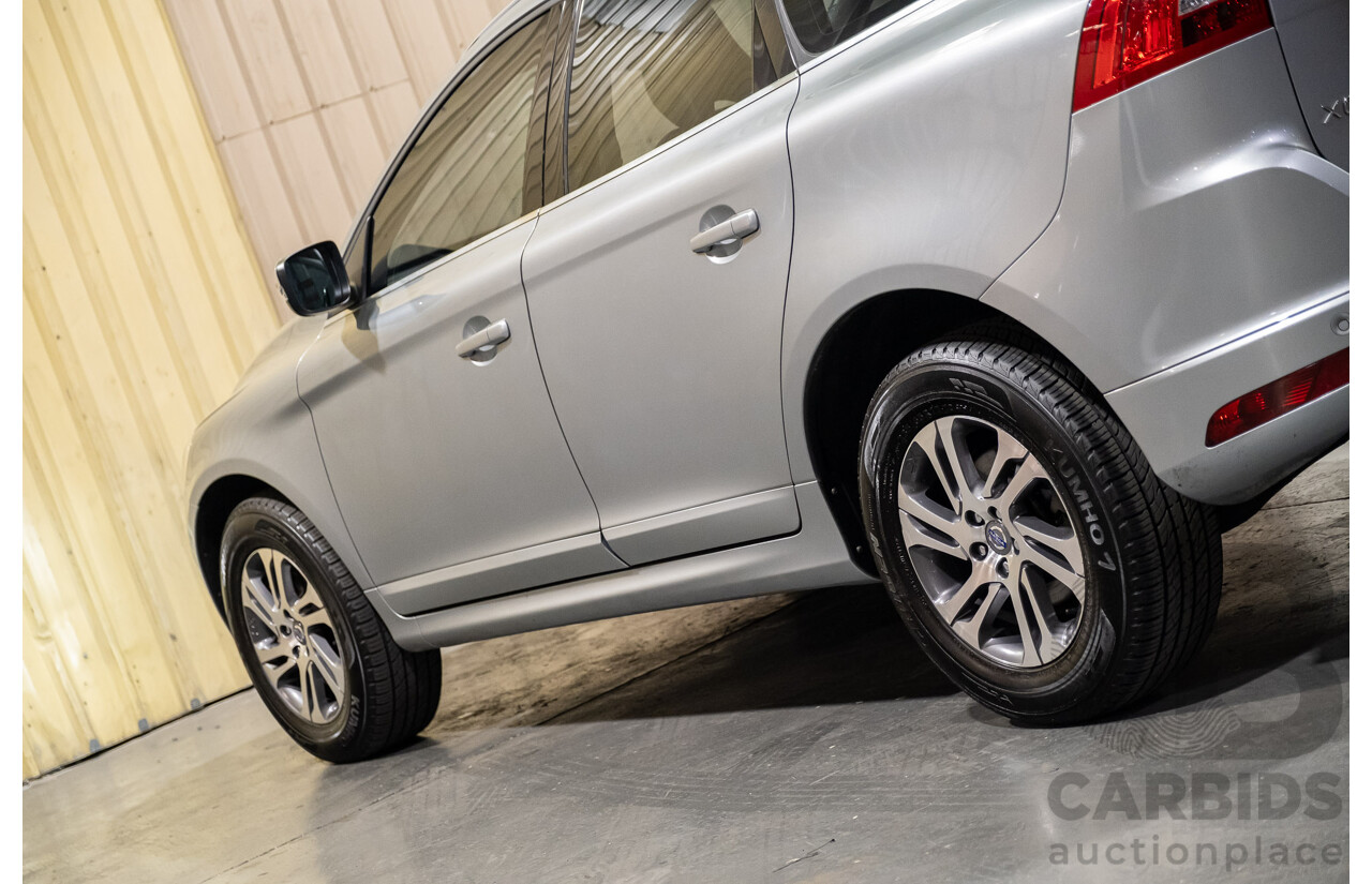 7/2014 Volvo XC60 D4 Luxury DZ 4d Wagon Metallic Silver Turbo Diesel 2.0L