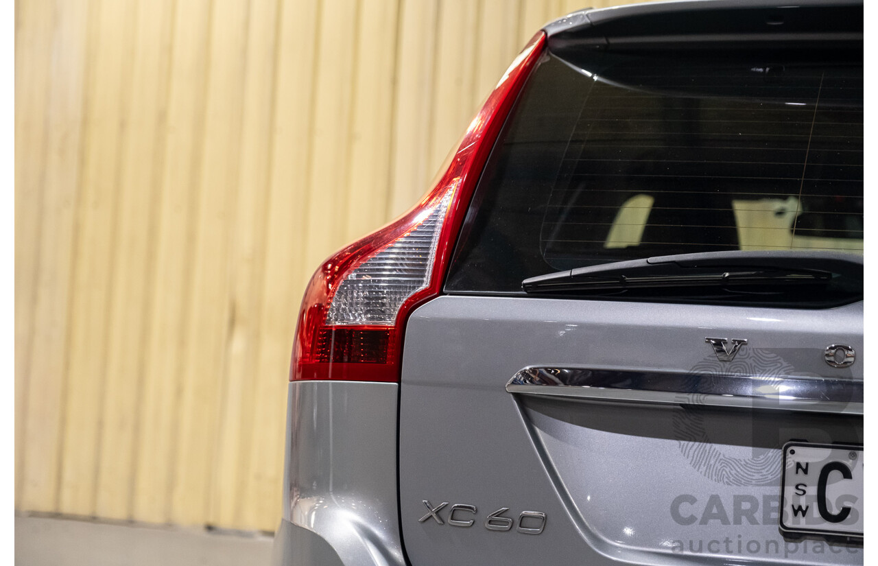 7/2014 Volvo XC60 D4 Luxury DZ 4d Wagon Metallic Silver Turbo Diesel 2.0L