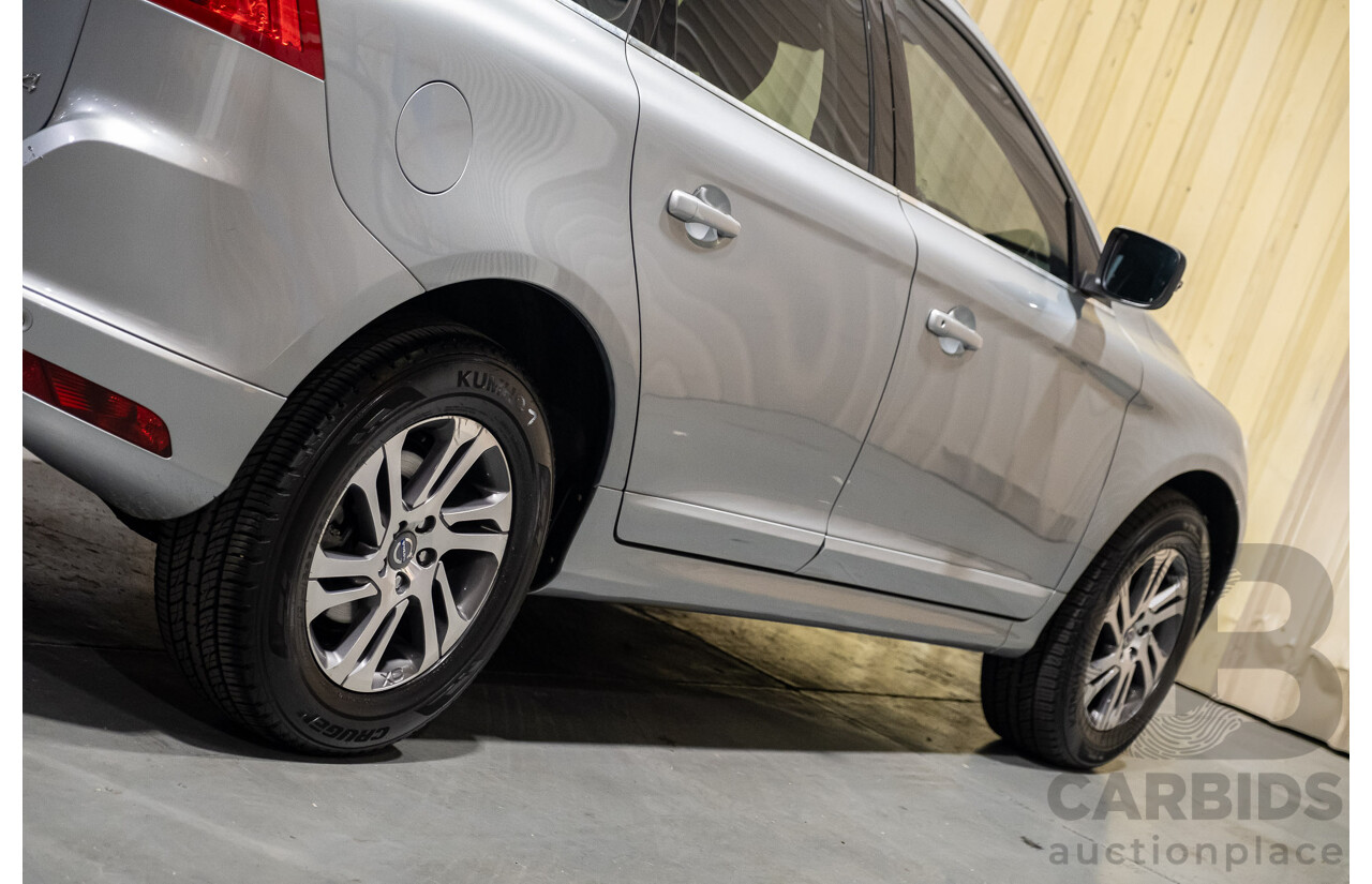 7/2014 Volvo XC60 D4 Luxury DZ 4d Wagon Metallic Silver Turbo Diesel 2.0L