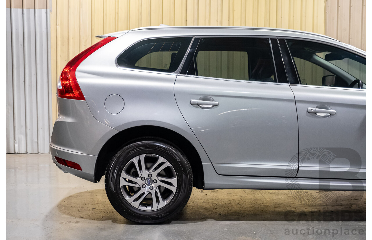 7/2014 Volvo XC60 D4 Luxury DZ 4d Wagon Metallic Silver Turbo Diesel 2.0L