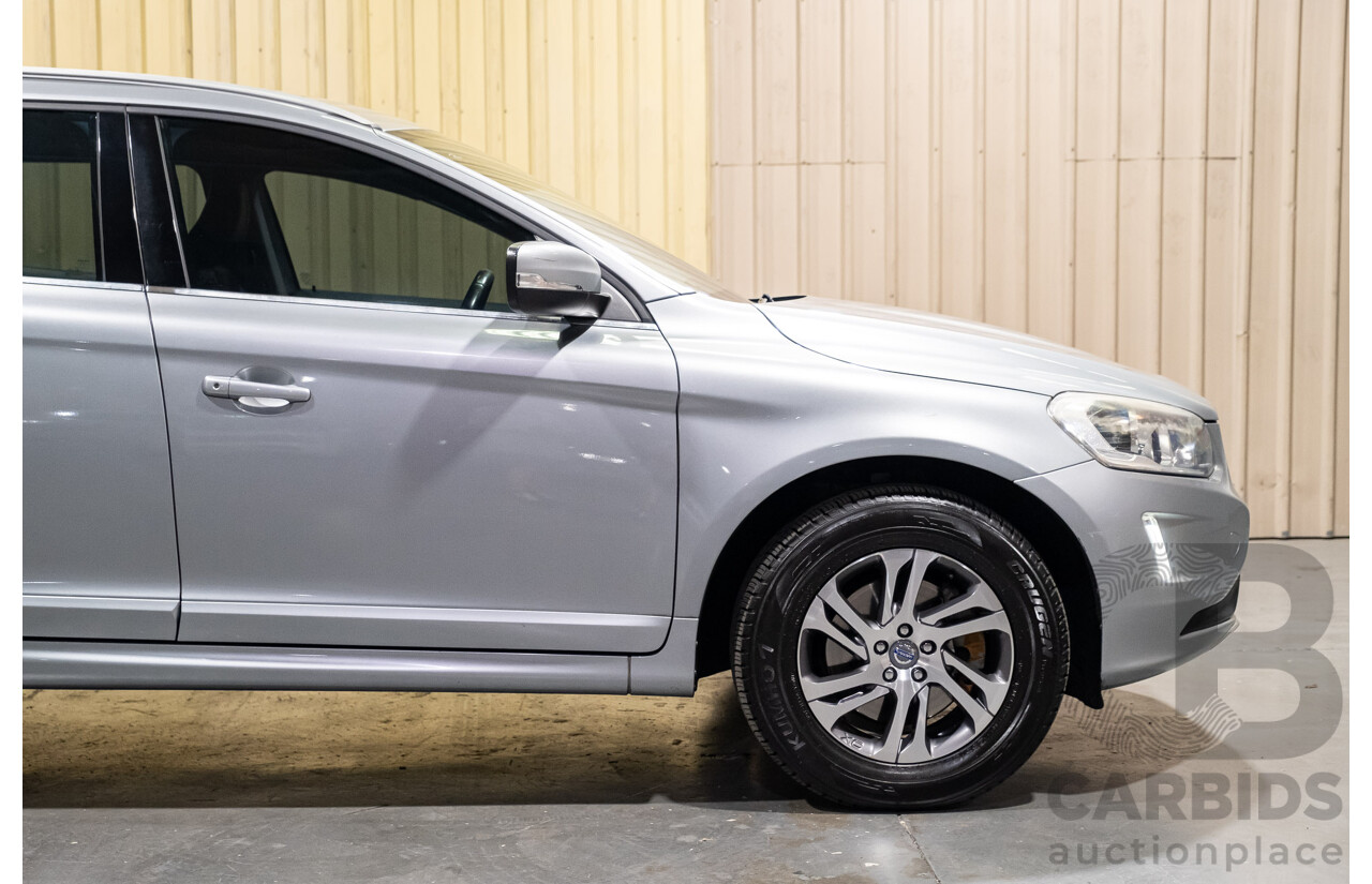 7/2014 Volvo XC60 D4 Luxury DZ 4d Wagon Metallic Silver Turbo Diesel 2.0L