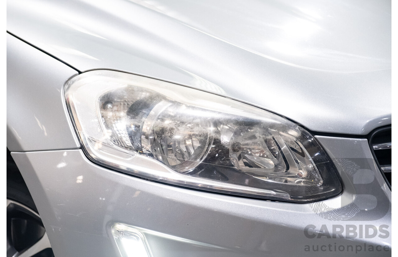 7/2014 Volvo XC60 D4 Luxury DZ 4d Wagon Metallic Silver Turbo Diesel 2.0L