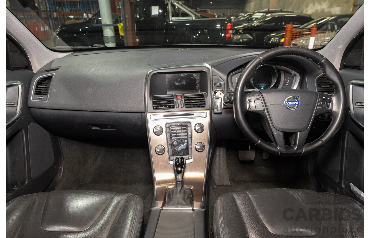 7/2014 Volvo XC60 D4 Luxury DZ 4d Wagon Metallic Silver Turbo Diesel 2.0L