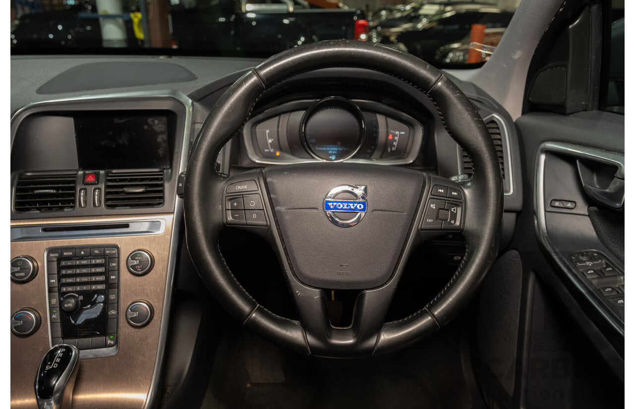 7/2014 Volvo XC60 D4 Luxury DZ 4d Wagon Metallic Silver Turbo Diesel 2.0L