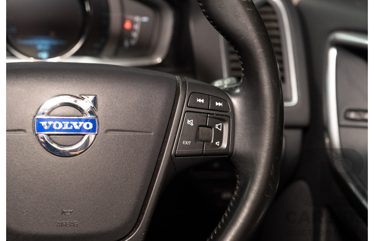 7/2014 Volvo XC60 D4 Luxury DZ 4d Wagon Metallic Silver Turbo Diesel 2.0L