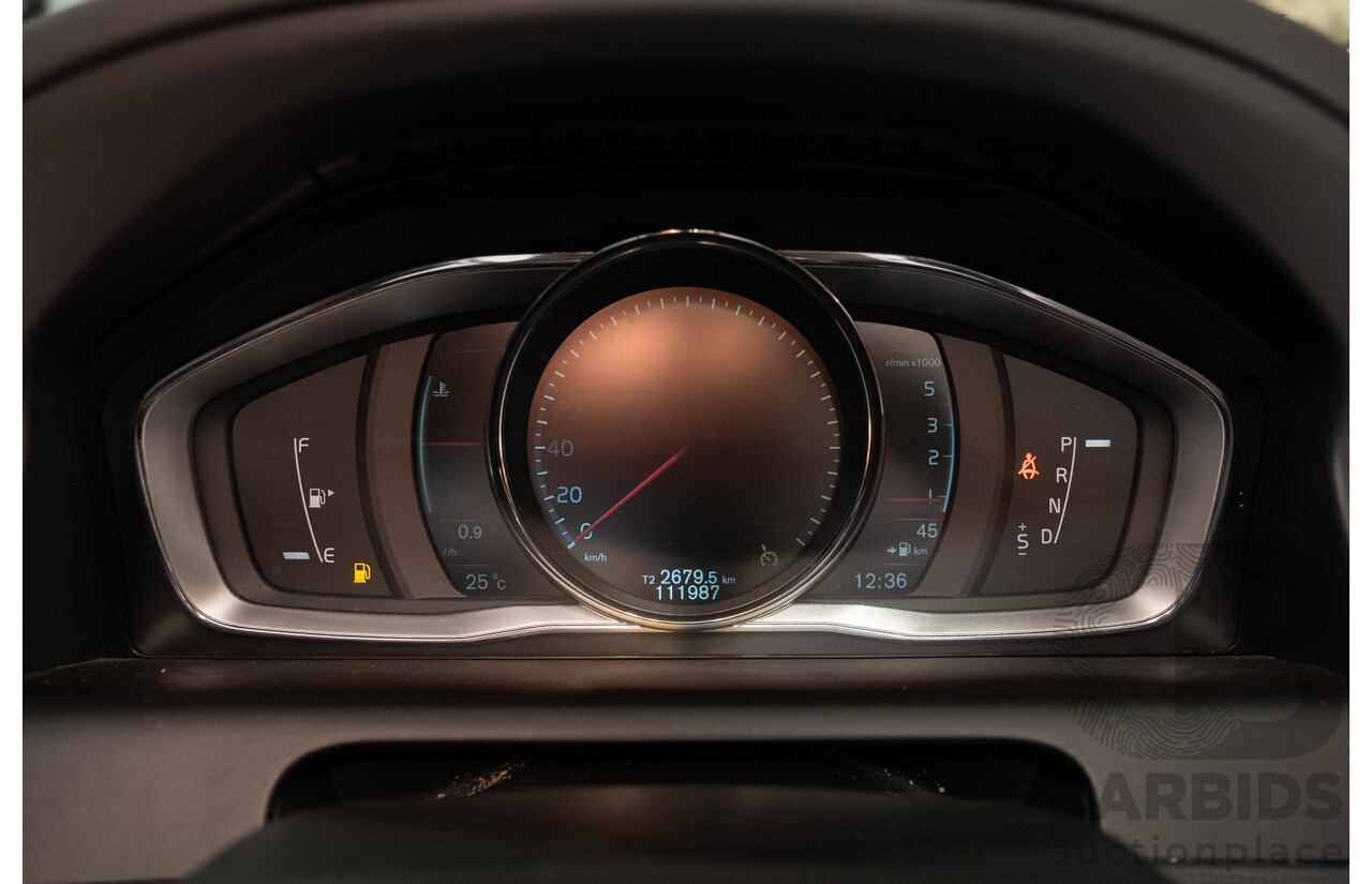 7/2014 Volvo XC60 D4 Luxury DZ 4d Wagon Metallic Silver Turbo Diesel 2.0L